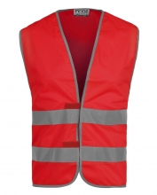 CHALECO REFLECTANTE  AV  ROJO WORKTEAM HVTT02