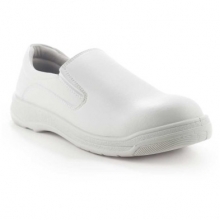 ZAPATO SANITARIO MOCASIN SAXA BLANCO N 38