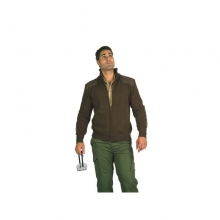 CHAQUETA CUELLO ALTO CON CREMALLERA S4500 WORKTEAM