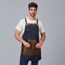 DELANTAL VAQUERO PELUQUERO GARYS