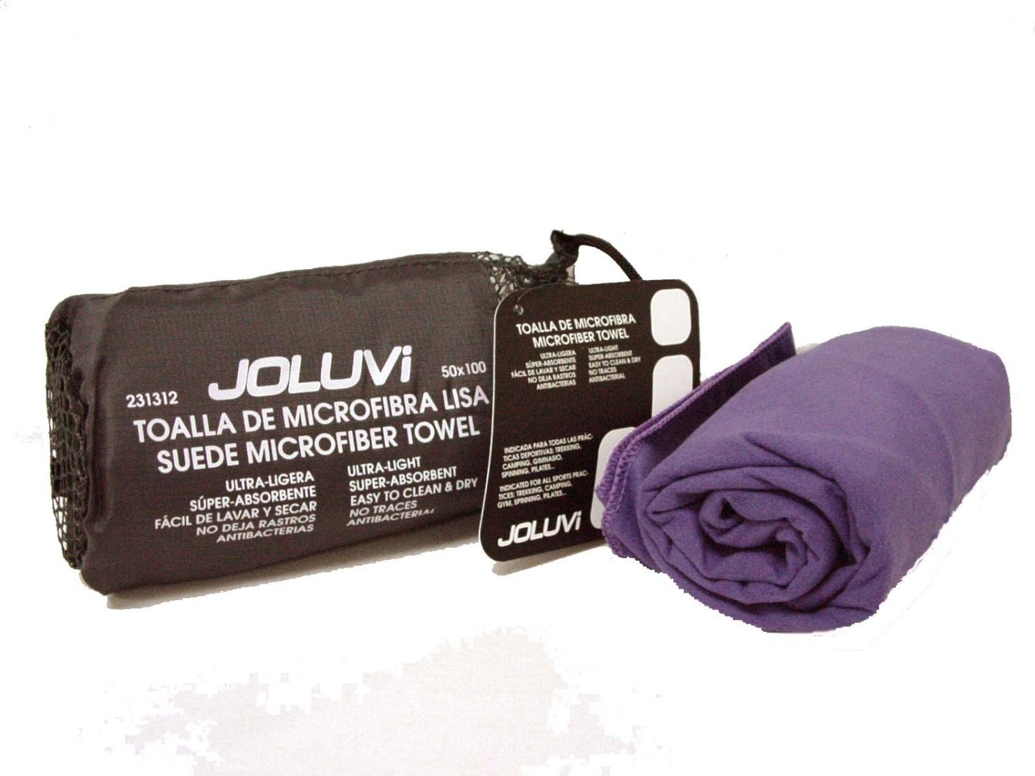 Tolla Microfibra para Spinning, Natación y Gimnasio