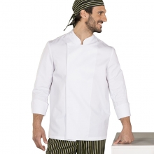 CHAQUETA COCINA UNISEX ML CIERRE CON VELCRO 9410 GARYS