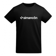 CAMISETA SIMANCON ALGODON ECO NEGRO HOMBRE